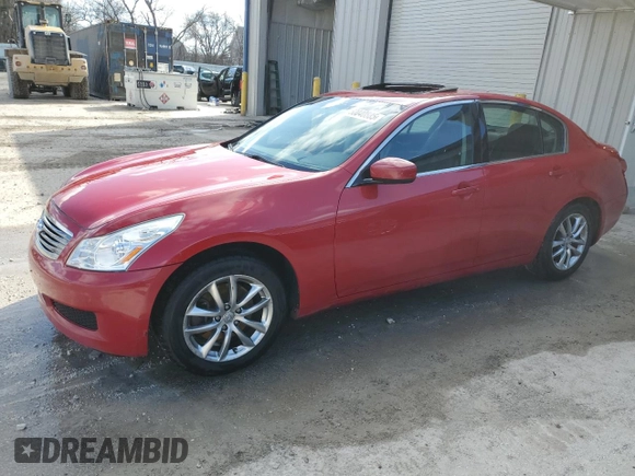 2009 Infiniti G37 x with VIN JNKCV61F59M353892, listed as a Copart auction lot 50040885 with Not Provided miles and Clean Title. Bid and sale history available at DreamBid. Image 1.