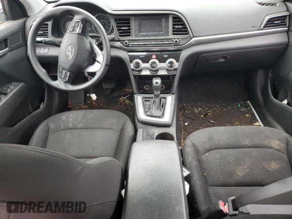 2019 Hyundai Elantra SE with VIN 5NPD74LF5KH490624, listed as a Copart auction lot 81681674 with 96,569 mi miles and Clean Title. Bid and sale history available at DreamBid. Image 8.