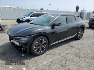 2023 Kia EV6 Wind with VIN KNDC34LAXP5114164, listed as a Copart auction lot 58645904 with 20,107 mi miles and Clean Title. Bid and sale history available at carsss.com. Image 1.