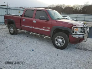 2005 GMC Sierra 2500HD SLT z VIN 1GTHK23215F919161, wystawiony jako Copart lot #89206725 z przebiegiem 156 576 mil mil oraz Szkoda całkowita • Salvage title. Historia ofert i sprzedaży dostępna na DreamBid. Obrazek 4.