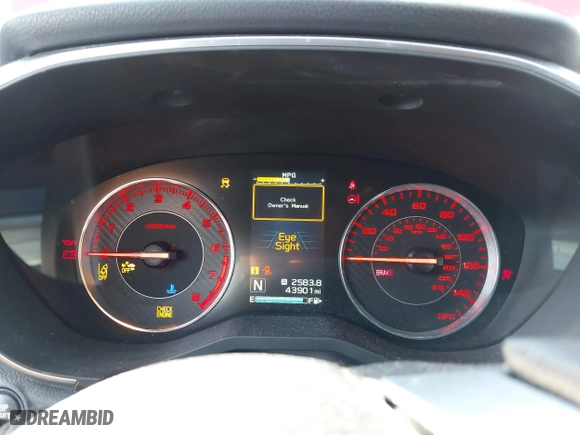2019 Subaru Impreza Sport with VIN 4S3GTAM6XK3708591, listed as a IAAI auction lot 41694811 with 47,000 mi miles. Bid and sale history available at carsss.com. Image 7.