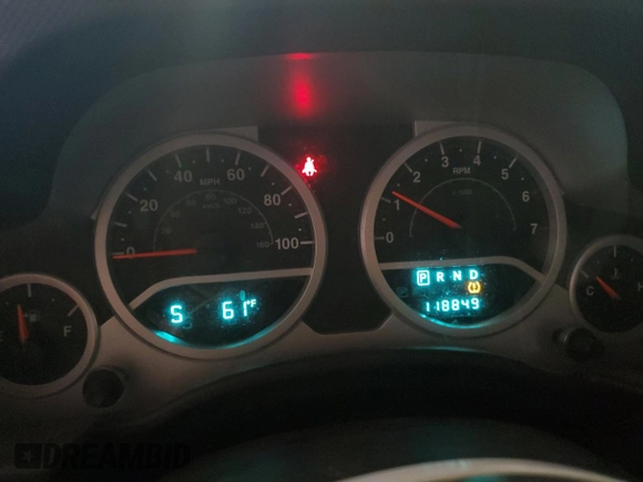 2008 Jeep Wrangler Sahara с VIN 1J8FA54168L613041, выставлен на аукционе Copart как лот 46603275 с пробегом 118 849 миль миль и Списание • Salvage title. История ставок и продаж доступна на DreamBid. Изображение 9.