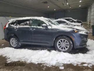 2024 Honda CR-V EX-L with VIN 2HKRS4H74RH427370, listed as a Copart auction lot 44397035 with 27,896 mi miles and Salvage Title. Bid and sale history available at carsss.com. Image 4.