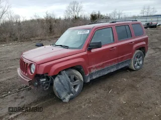 2014 Jeep Patriot High Altitude with VIN 1C4NJPFA0ED928175, listed as a Copart auction lot 47498305 with 107,802 mi miles and Salvage Title. Bid and sale history available at carsss.com. Image 1.