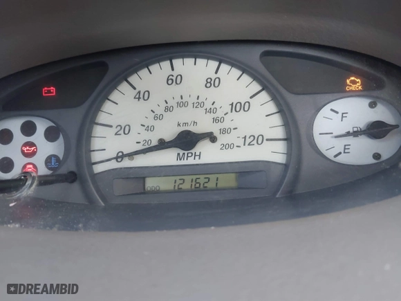 2003 Toyota ECHO with VIN JTDAT123530262769, listed as a IAAI auction lot 41749734 with 121,621 mi miles. Bid and sale history available at carsss.com. Image 7.