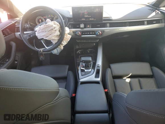 2023 Audi A5 Sportback S line Premium Plus with VIN WAUFACF59PA063160, listed as a Copart auction lot 50547735 with 12,831 mi miles and Salvage Title. Bid and sale history available at carsss.com. Image 8.