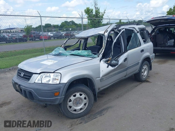 2001 Honda CR-V LX with VIN JHLRD28481C000183, listed as a IAAI auction lot 40053528 with 267,076 mi miles. Bid and sale history available at carsss.com. Image 16.
