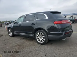 2010 Lincoln MKT with VIN 2LMHJ5AR0ABJ10301, listed as a Copart auction lot 74628944 with 111,986 mi miles and Salvage Title. Bid and sale history available at DreamBid. Image 2.