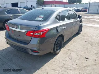 2017 Nissan Sentra SV with VIN 3N1AB7AP9HL724015, listed as a IAAI auction lot 42100563 with 168,297 mi miles. Bid and sale history available at carsss.com. Image 4.