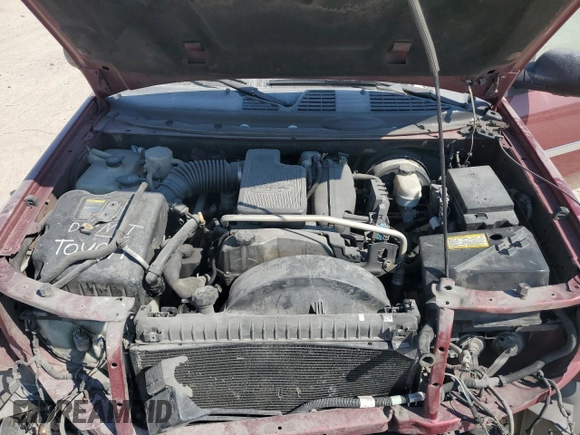2007 GMC Envoy SLT with VIN 1GKDS13S972171766, listed as a Copart auction lot 76034004 with 182,358 mi miles and Salvage Title. Bid and sale history available at carsss.com. Image 12.