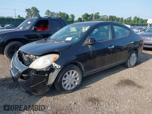 2012 Nissan Versa SV with VIN 3N1CN7AP4CL819462, listed as a IAAI auction lot 42576247 with Not provided miles and . Bid and sale history available at DreamBid. Image 2.
