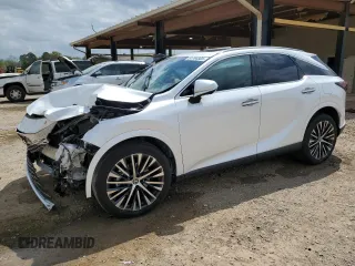 2024 Lexus RX with VIN 2T2BAMBA9RC051983, listed as a Copart auction lot 51764505 with 4,093 mi miles and Salvage Title. Bid and sale history available at carsss.com. Image 1.