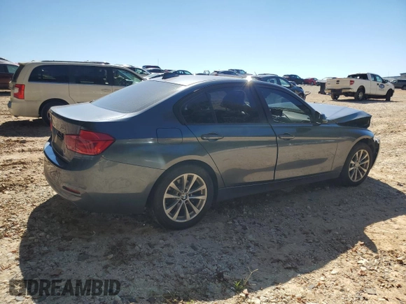 2018 BMW 3 Series 320i xDrive with VIN WBA8A3C54JA358624, listed as a Copart auction lot 74696374 with 55,342 mi miles and Salvage title. Bid and sale history available at DreamBid. Image 3.