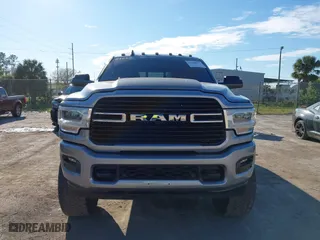 2021 Ram 2500 Big Horn with VIN 3C6UR5DL0MG659682, listed as a IAAI auction lot 41680277 with 59,650 mi miles. Bid and sale history available at carsss.com. Image 12.