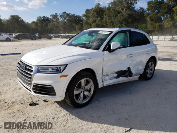 2018 Audi Q5 Premium with VIN WA1ANAFY4J2017764, listed as a Copart auction lot 69925572 with 67,518 mi miles. Bid and sale history available at carsss.com. Image 1.