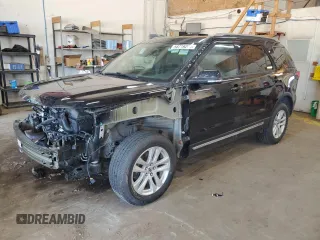 2018 Ford Explorer XLT with VIN 1FM5K8D81JGC06110, listed as a Copart auction lot 58719295 with 92,645 mi miles and Salvage title. Bid and sale history available at DreamBid. Image 1.
