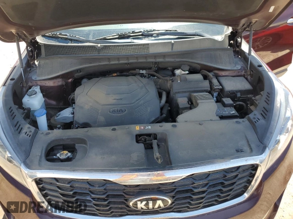 2019 Kia Sorento LX with VIN 5XYPGDA51KG522693, listed as a Copart auction lot 65609394 with 71,524 mi miles and Clean Title. Bid and sale history available at DreamBid. Image 11.