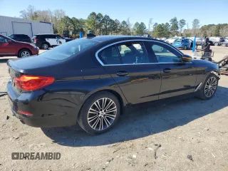 2019 BMW 5 Series 530i with VIN WBAJA5C57KWW09248, listed as a Copart auction lot 50516475 with 69,432 mi miles and Salvage Title. Bid and sale history available at DreamBid. Image 3.