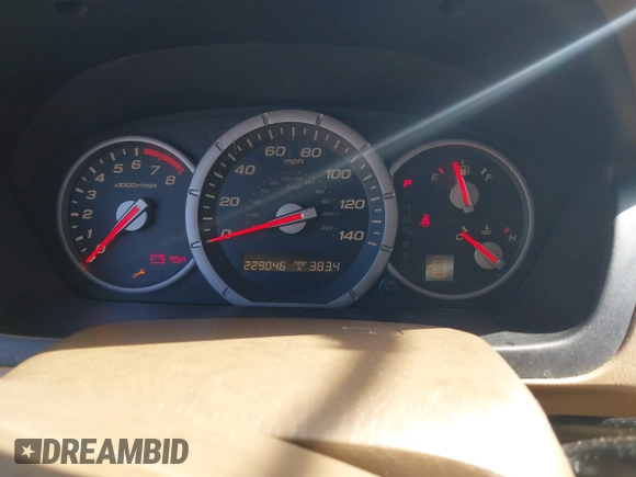 2008 Honda Pilot EX-L with VIN 5FNYF28598B011282, listed as a IAAI auction lot 42000822 with 229,046 mi miles and . Bid and sale history available at DreamBid. Image 7.