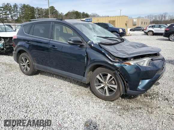 2018 Toyota RAV4 XLE with VIN JTMWFREV6JJ735000, listed as a Copart auction lot 45869275 with 113,675 mi miles and Salvage Title. Bid and sale history available at DreamBid. Image 4.
