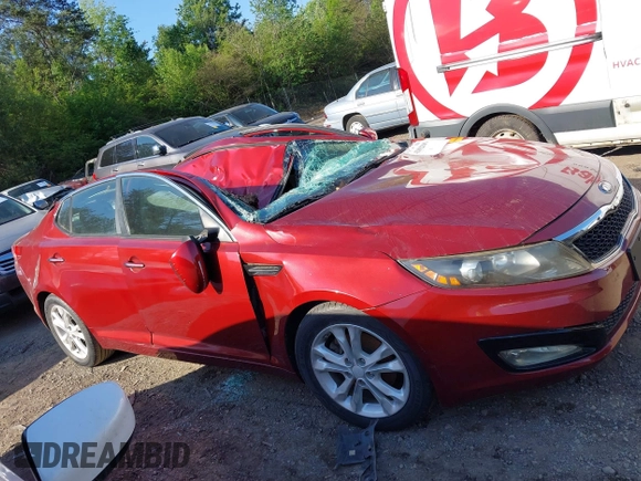 2013 Kia Optima LX z VIN 5XXGM4A76DG152178, wystawiony jako IAAI lot #42002201 z przebiegiem 72 335 mil mil oraz . Historia ofert i sprzedaży dostępna na DreamBid. Obrazek 13.