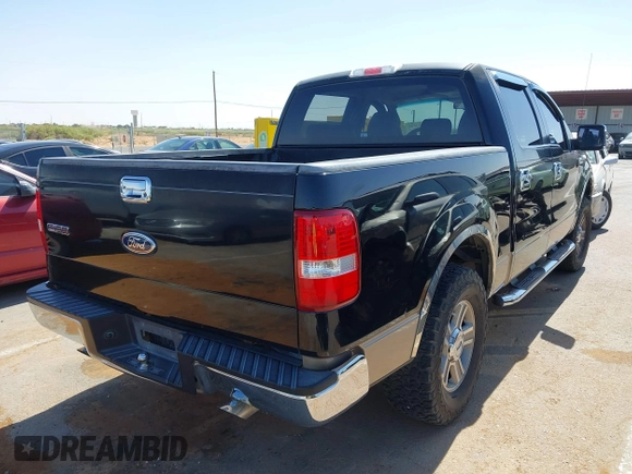 2005 Ford F-150 XLT with VIN 1FTRW12W25KC88032, listed as a IAAI auction lot 42293506 with Not provided miles and . Bid and sale history available at DreamBid. Image 4.