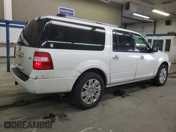 2014 Ford Expedition EL Limited with VIN 1FMJK2A56EEF25512, listed as a Copart auction lot 84088944 with 108,994 mi miles and Salvage Title. Bid and sale history available at carsss.com. Image 3.