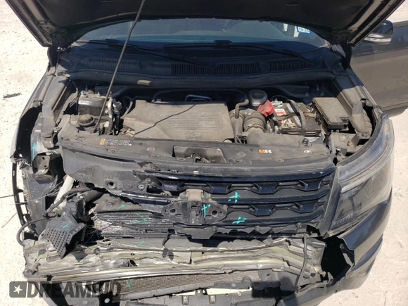 2017 Ford Explorer Sport with VIN 1FM5K8GT5HGE28563, listed as a Copart auction lot 52978425 with 67,200 mi miles and Salvage Title. Bid and sale history available at carsss.com. Image 12.