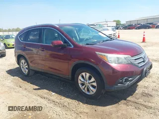 2014 Honda CR-V EX-L with VIN 5J6RM3H71EL026265, listed as a IAAI auction lot 41890835 with 120,104 mi miles and . Bid and sale history available at carsss.com. Image 1.