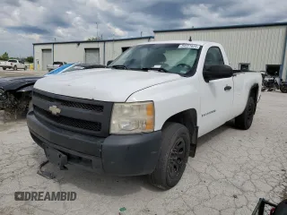 2008 Chevrolet Silverado 1500 Work Truck with VIN 1GCEC14X08Z129342, listed as a Copart auction lot 54221625 with 0 mi miles and Clean Title. Bid and sale history available at carsss.com. Image 1.
