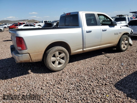 2015 Ram 1500 Lone Star with VIN 1C6RR6GT8FS635195, listed as a Copart auction lot 46462614 with 186,751 mi miles and Salvage Title. Bid and sale history available at carsss.com. Image 3.
