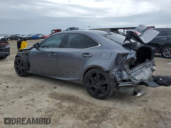 2017 Lexus IS 200t with VIN JTHBA1D24H5050310, listed as a Copart auction lot 55389705 with 79,269 mi miles and Salvage title. Bid and sale history available at DreamBid. Image 2.