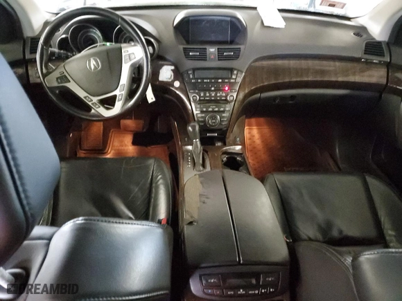 2012 Acura MDX Tech/Entertainment Pkg with VIN 2HNYD2H41CH512886, listed as a Copart auction lot 41882265 with 199,046 mi miles and Clean Title. Bid and sale history available at carsss.com. Image 8.