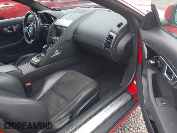 2017 Jaguar F-Type V6 with VIN SAJWA6ET8H8K44037, listed as a IAAI auction lot 41934257 with Not Provided miles and . Bid and sale history available at DreamBid. Image 5.
