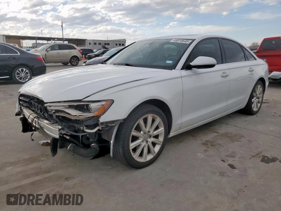 2014 Audi A6 Premium Plus z VIN WAUGFAFC0EN052420, wystawiony jako Copart lot #48818645 z przebiegiem 123 630 mil mil oraz Szkoda całkowita • Salvage title. Historia ofert i sprzedaży dostępna na DreamBid. Obrazek 1.