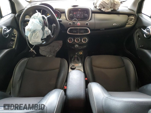 2016 FIAT 500X Trekking z VIN ZFBCFYCT6GP462972, wystawiony jako Copart lot #57337505 z przebiegiem 77 390 mil mil oraz Szkoda całkowita • Salvage title. Historia ofert i sprzedaży dostępna na DreamBid. Obrazek 8.