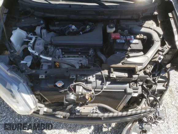 2017 Nissan Rogue SV with VIN 5N1AT2MVXHC897394, listed as a Copart auction lot 57655995 with 71,932 mi miles and Salvage title. Bid and sale history available at DreamBid. Image 12.