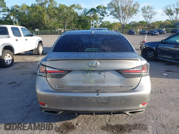 2016 Lexus GS 350 with VIN JTHBZ1BL7GA006019, listed as a IAAI auction lot 41754858 with 108,285 mi miles. Bid and sale history available at carsss.com. Image 16.