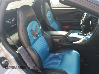 2002 Chevrolet Corvette Z06 with VIN 1G1YY12SX25133556, listed as a Copart auction lot 78727814 with 6,158 mi miles and Salvage Title. Bid and sale history available at carsss.com. Image 10.