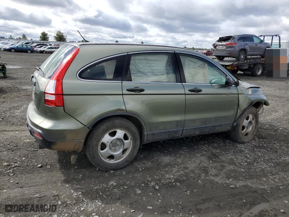 2007 Honda CR-V LX with VIN JHLRE48367C025706, listed as a Copart auction lot 49971755 with 0 mi miles and Salvage Title. Bid and sale history available at carsss.com. Image 3.
