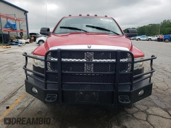 2005 Dodge 3500 SLT z VIN 3D7MS48C85G769856, wystawiony jako Copart lot #58231725 z przebiegiem 196 517 mil mil oraz Szkoda całkowita • Salvage title. Historia ofert i sprzedaży dostępna na DreamBid. Obrazek 5.