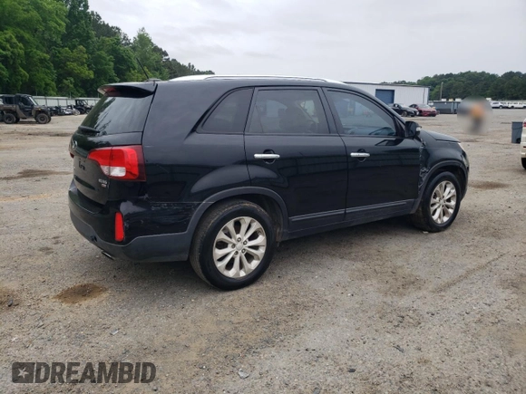 2014 Kia Sorento EX with VIN 5XYKU4A76EG467652, listed as a Copart auction lot 54488975 with 0 mi miles and Clean Title. Bid and sale history available at carsss.com. Image 3.