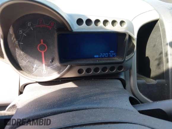 2015 Chevrolet Sonic LT with VIN 1G1JC5SH6F4155187, listed as a IAAI auction lot 42009644 with 220,725 mi miles and . Bid and sale history available at DreamBid. Image 6.