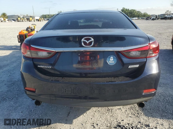 2017 Mazda Mazda6 Sport with VIN JM1GL1U55H1104183, listed as a Copart auction lot 52726635 with 115,290 mi miles and Salvage Title. Bid and sale history available at carsss.com. Image 6.