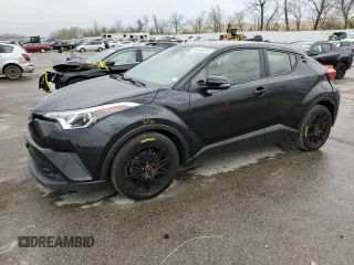 2019 Toyota C-HR XLE with VIN JTNKHMBX9K1054828, listed as a Copart auction lot 50745035 with 79,130 mi miles and Salvage Title. Bid and sale history available at carsss.com. Image 1.