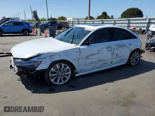 2018 Audi A6 Premium Plus with VIN WAUG8AFC8JN054775, listed as a Copart auction lot 47841325 with 0 mi miles and Salvage Title. Bid and sale history available at carsss.com. Image 1.