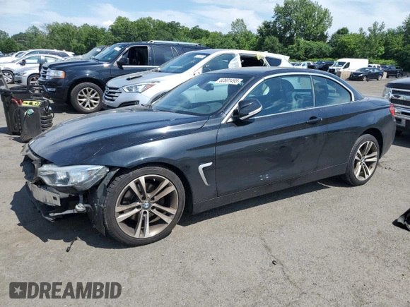 2015 BMW 4 Series 428i xDrive z VIN WBA3T1C57FP820896, wystawiony jako Copart lot #62681495 z przebiegiem 147 357 mil mil oraz Szkoda całkowita • Salvage title. Historia ofert i sprzedaży dostępna na DreamBid. Obrazek 1.