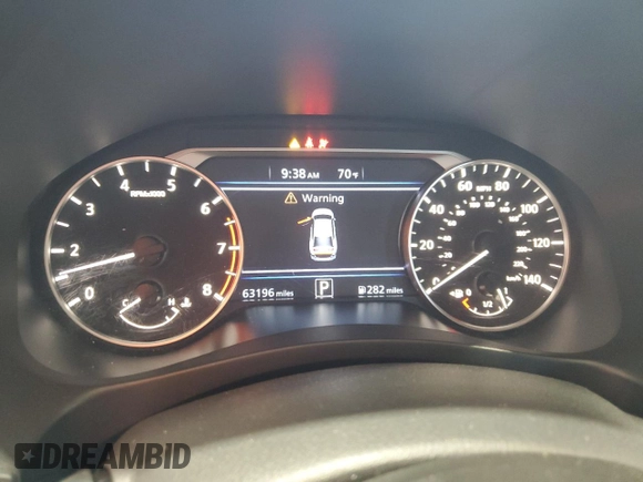 2020 Nissan Altima 2.5 SR with VIN 1N4BL4CV4LC275880, listed as a Copart auction lot 48739355 with 63,196 mi miles and Salvage Title. Bid and sale history available at carsss.com. Image 9.