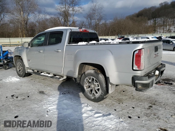 2015 GMC Canyon 4WD SLE with VIN 1GTG6BE37F1187705, listed as a Copart auction lot 87923705 with 111,254 mi miles and Salvage Title. Bid and sale history available at carsss.com. Image 2.