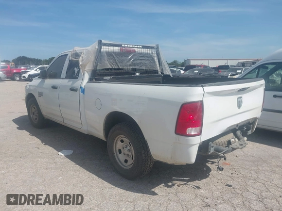2021 Ram 1500 Tradesman with VIN 1C6RR6FG0MS524674, listed as a IAAI auction lot 42589113 with 95,899 mi miles and . Bid and sale history available at DreamBid. Image 3.